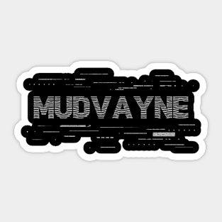 Mudvayne Road Line Sticker